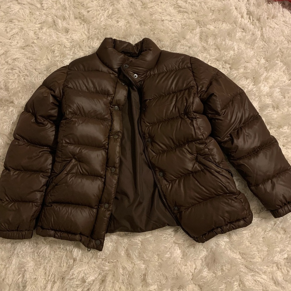 Brown Land’s End Puffer Coat